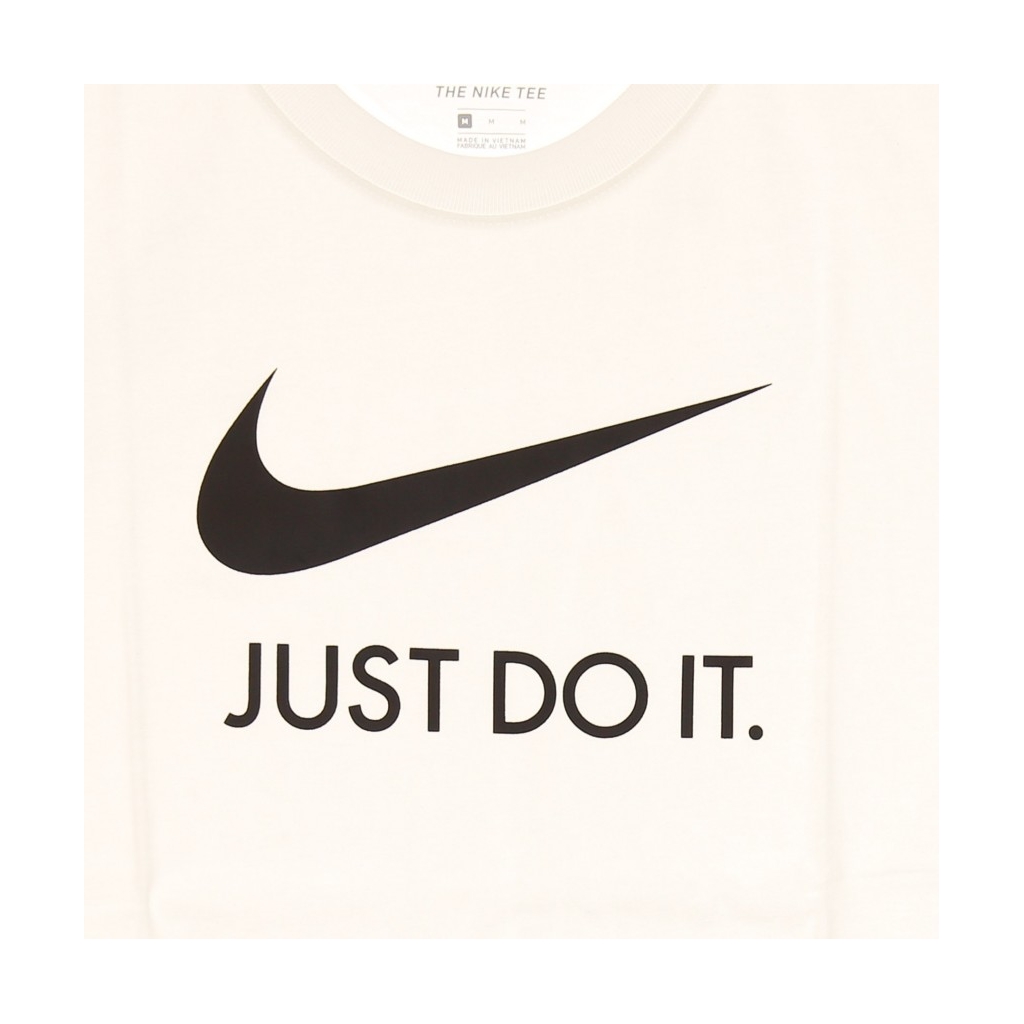 maglietta donna w sportswear tee just do it slim WHITE/BLACK