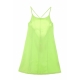 vestito donna w sportswear icon clash dress poly knit LIME GLOW/BARELY GREEN