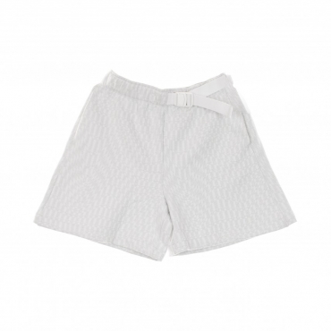 pantalone corto donna w sportswear tech pack short all over jacquard high rise WHITE/BLACK