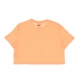 maglietta corta donna w sportswear crop tee print CRIMSON BLISS
