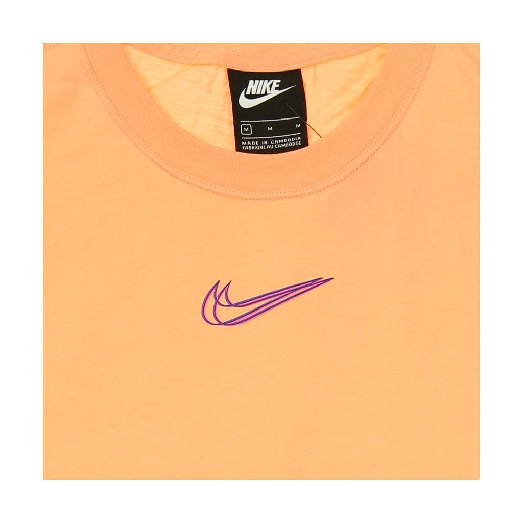 maglietta corta donna w sportswear crop tee print CRIMSON BLISS