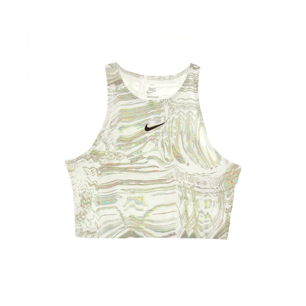 top donna w sportswear tank all over print WHITE