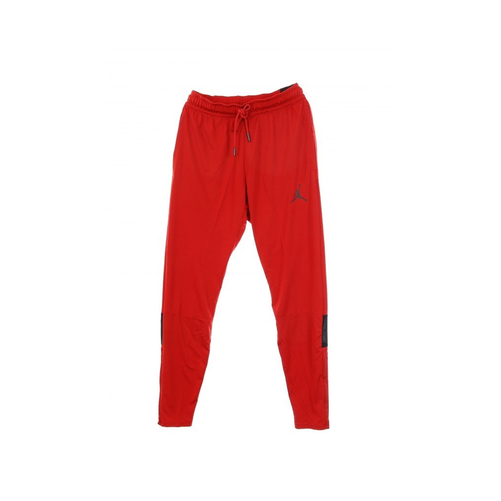 JORDAN - pantalone tuta uomo m j dri-fit air pant GYM RED/BLACK/BLA
