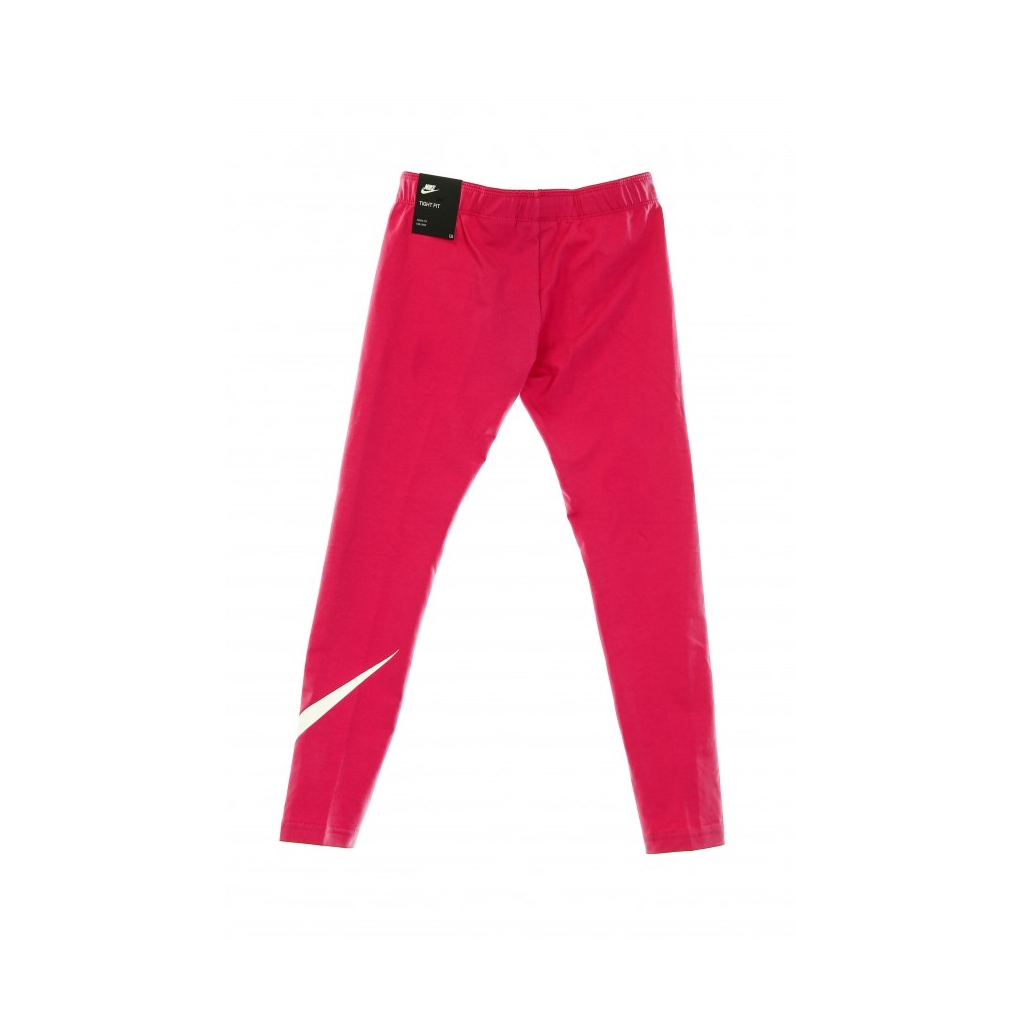 leggins bambino sportswear swoosh favorites FIREBERRY/WHITE