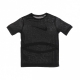 maglietta ragazzo g  dry trophy top BLACK/BLACK/WHITE