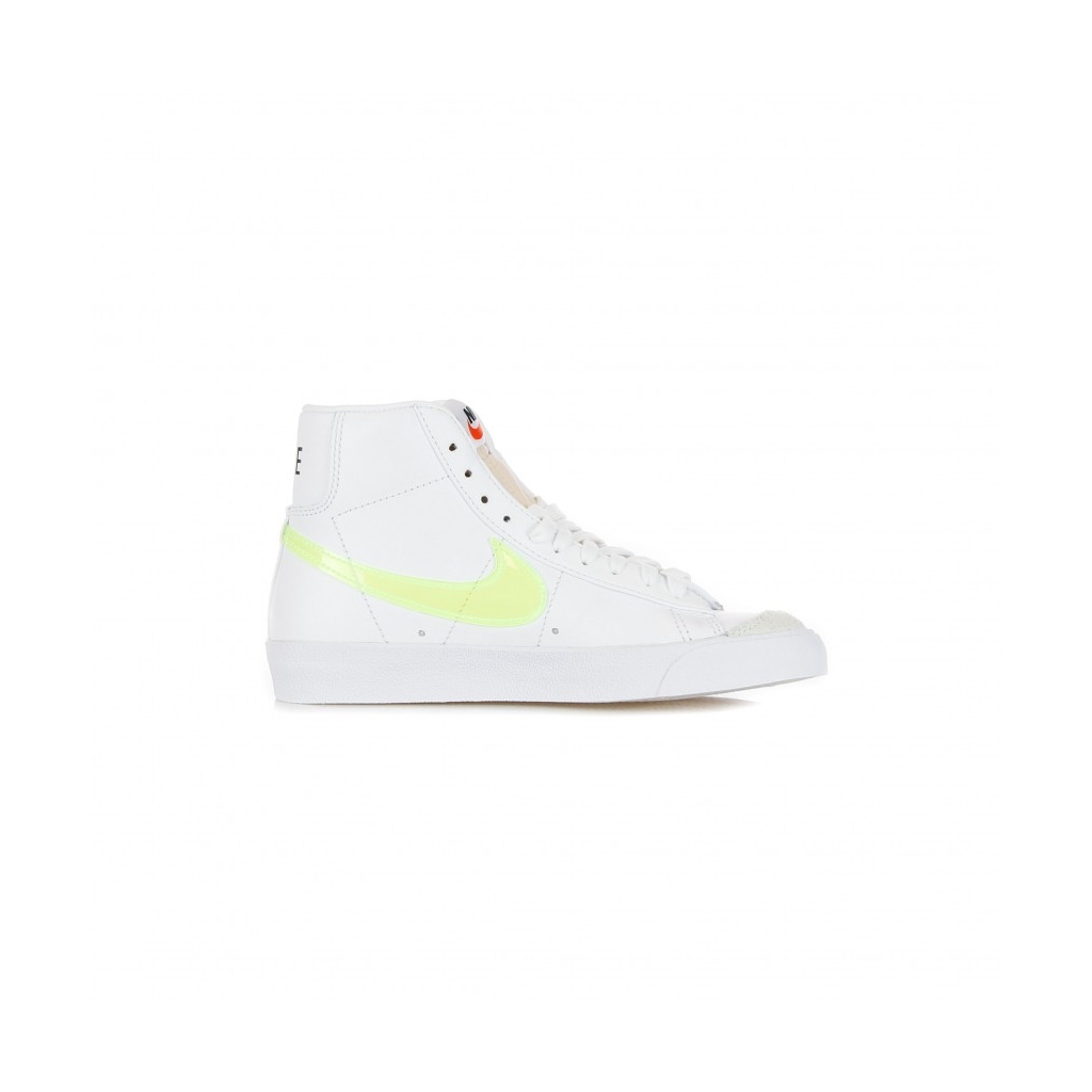 scarpa alta donna w blazer mid 77 essential WHITE/VOLT/ORANGE/BLACK