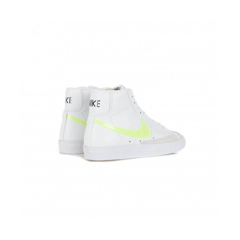 scarpa alta donna w blazer mid 77 essential WHITE/VOLT/ORANGE/BLACK