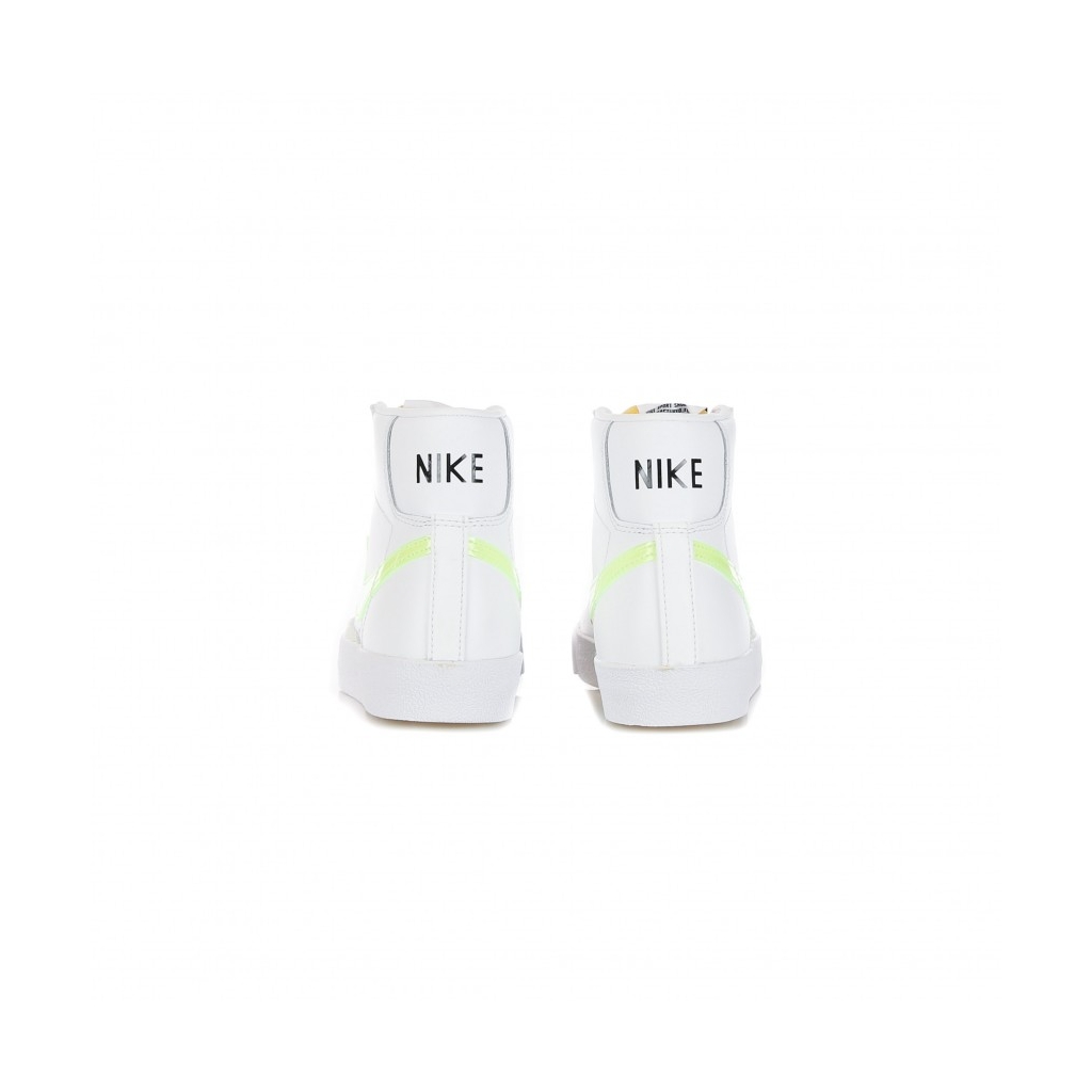 scarpa alta donna w blazer mid 77 essential WHITE/VOLT/ORANGE/BLACK