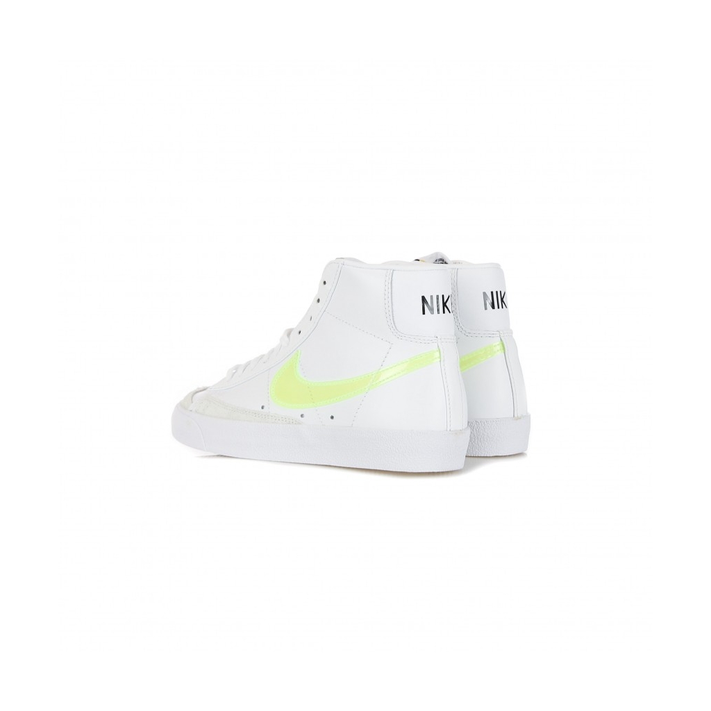 scarpa alta donna w blazer mid 77 essential WHITE/VOLT/ORANGE/BLACK