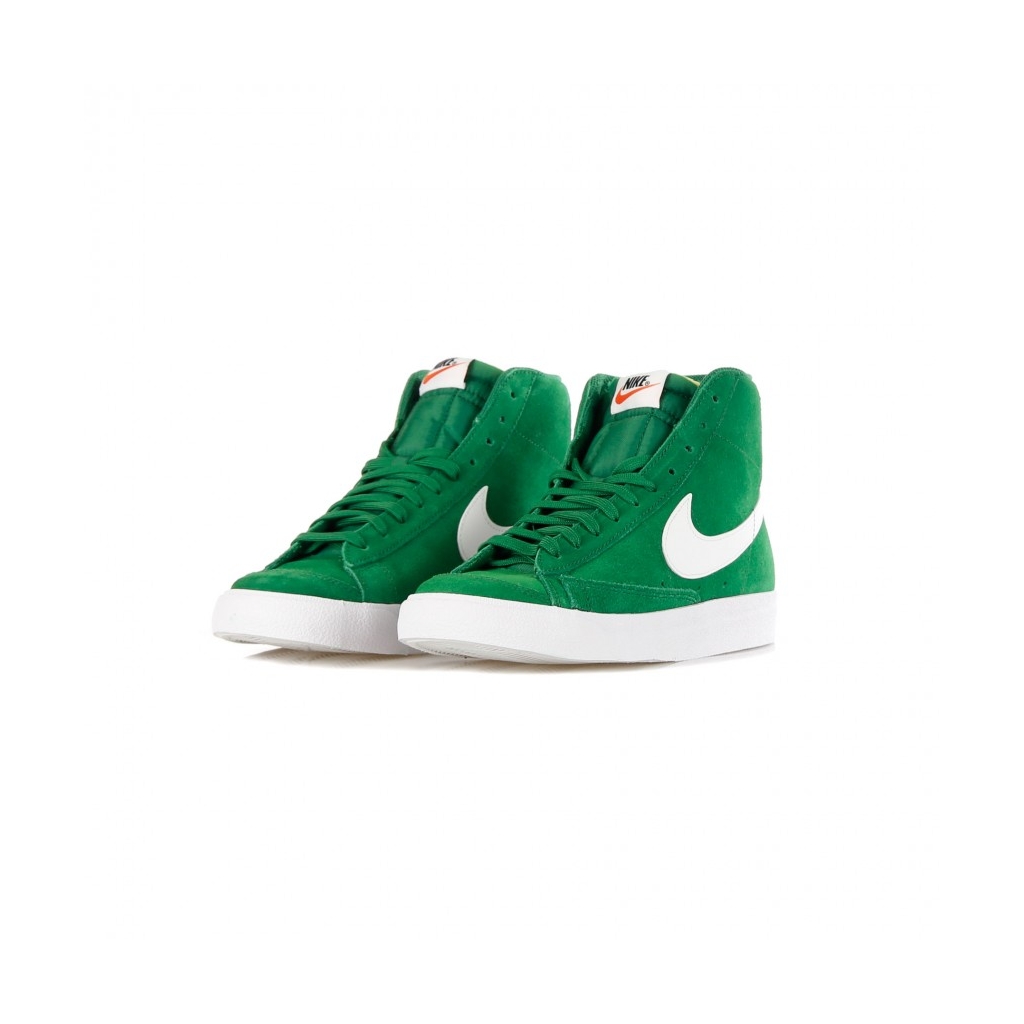 scarpa alta uomo blazer mid 77 suede PINE GREEN WHITE PINE GREEN