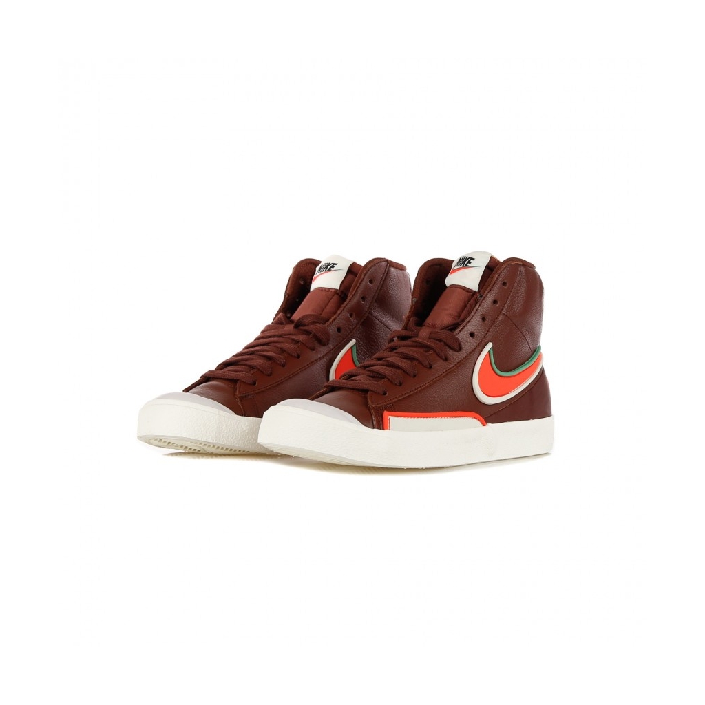 scarpa alta uomo blazer mid 77 infinite BRONZE ECLIPSE/BRIGHT CRIMSON/LIGHT BONE