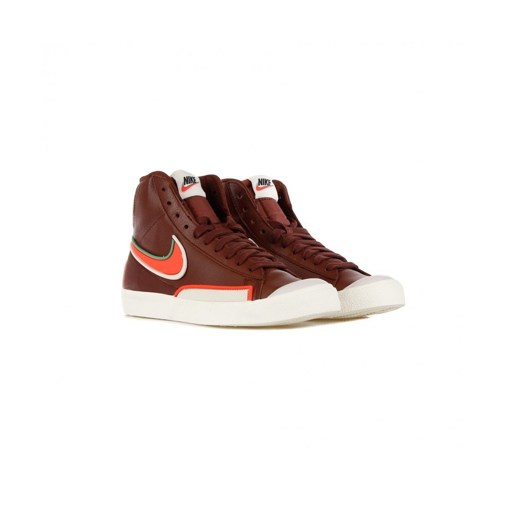 scarpa alta uomo blazer mid 77 infinite BRONZE ECLIPSE/BRIGHT CRIMSON/LIGHT BONE