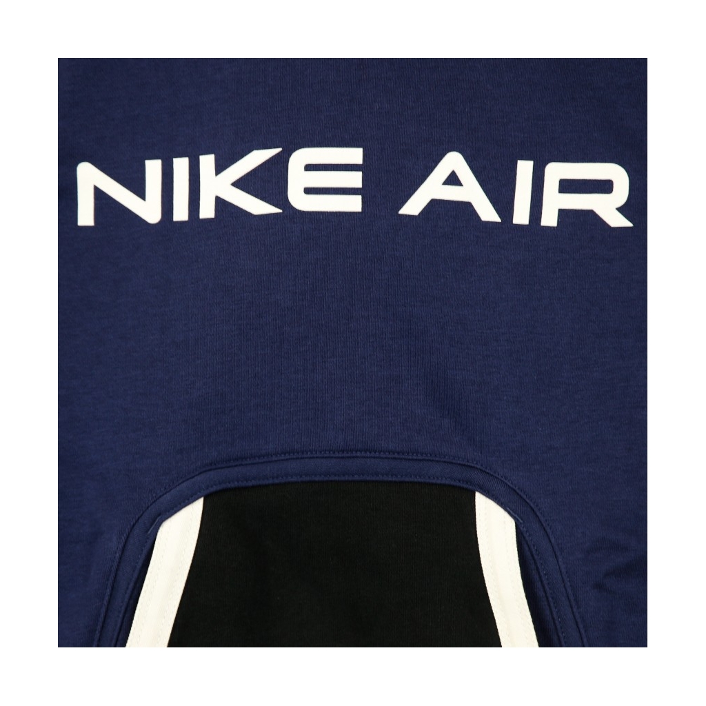 felpa cappuccio ragazzo air hoodie MIDNIGHT NAVY/BLACK/WHITE