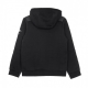 felpa cappuccio ragazzo air hoodie BLACK/DK SMOKE GREY/WHITE