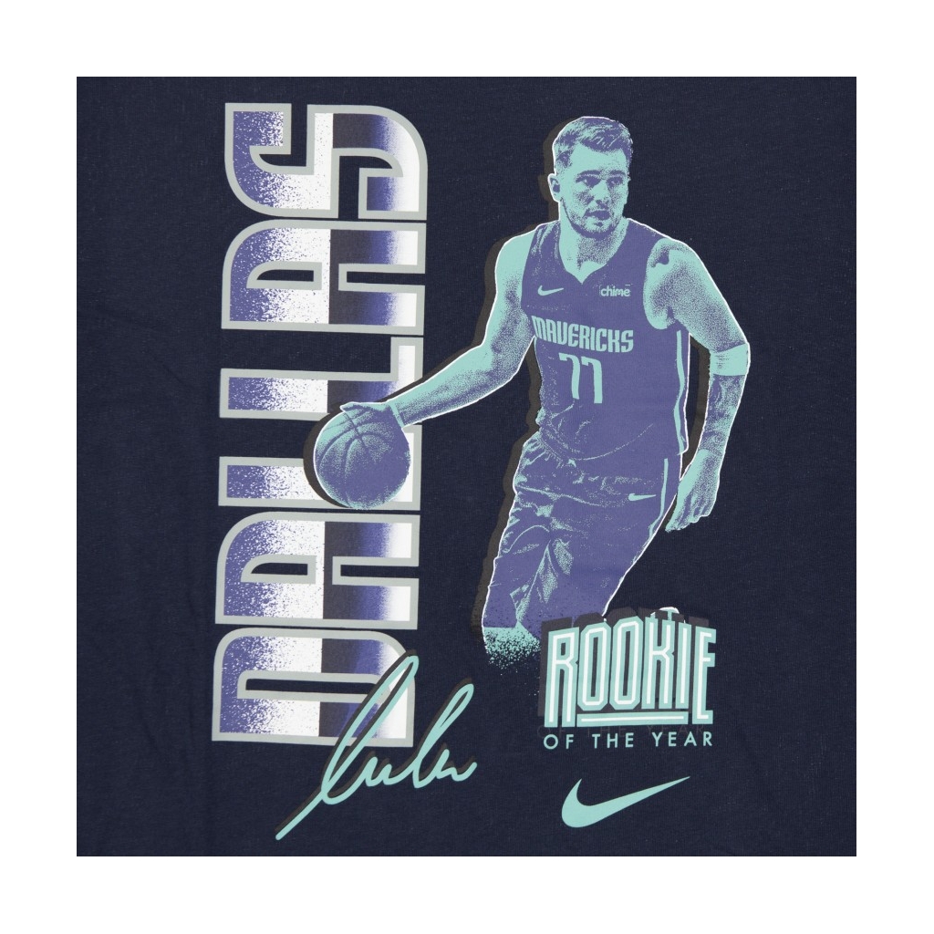maglietta uomo select m  tee essential roy luka doncic dalmav COLLEGE NAVY