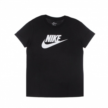 maglietta donna w sportswear tee essential icon future BLACK/WHITE