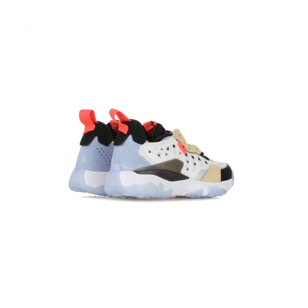 scarpa bassa donna wmns jordan delta 2 WHITE/FLASH CRIMSON/METALLIC SILVER