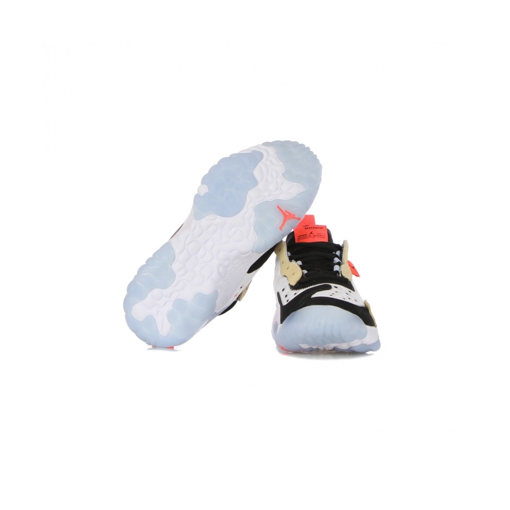 scarpa bassa donna wmns jordan delta 2 WHITE/FLASH CRIMSON/METALLIC SILVER
