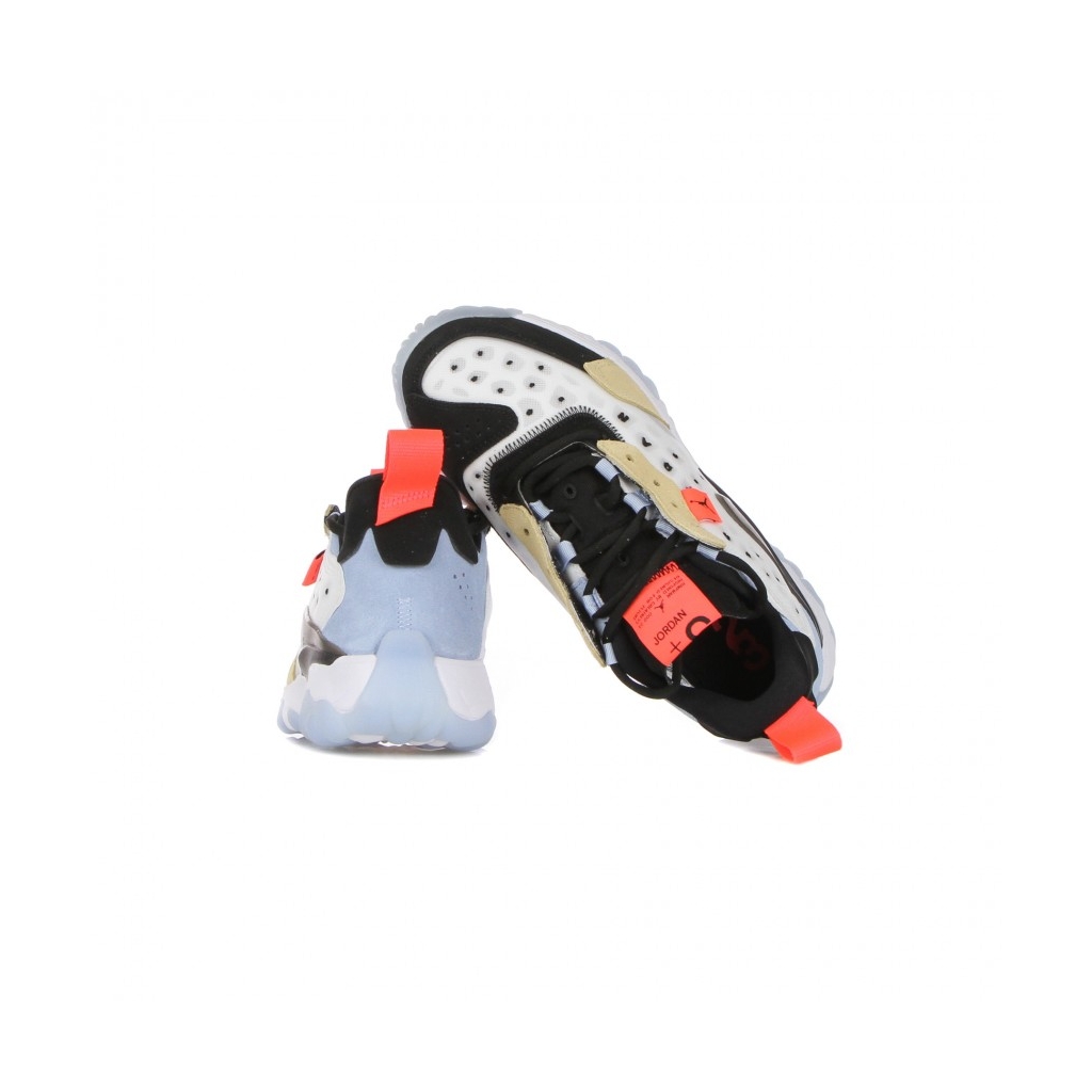 scarpa bassa donna wmns jordan delta 2 WHITE/FLASH CRIMSON/METALLIC SILVER