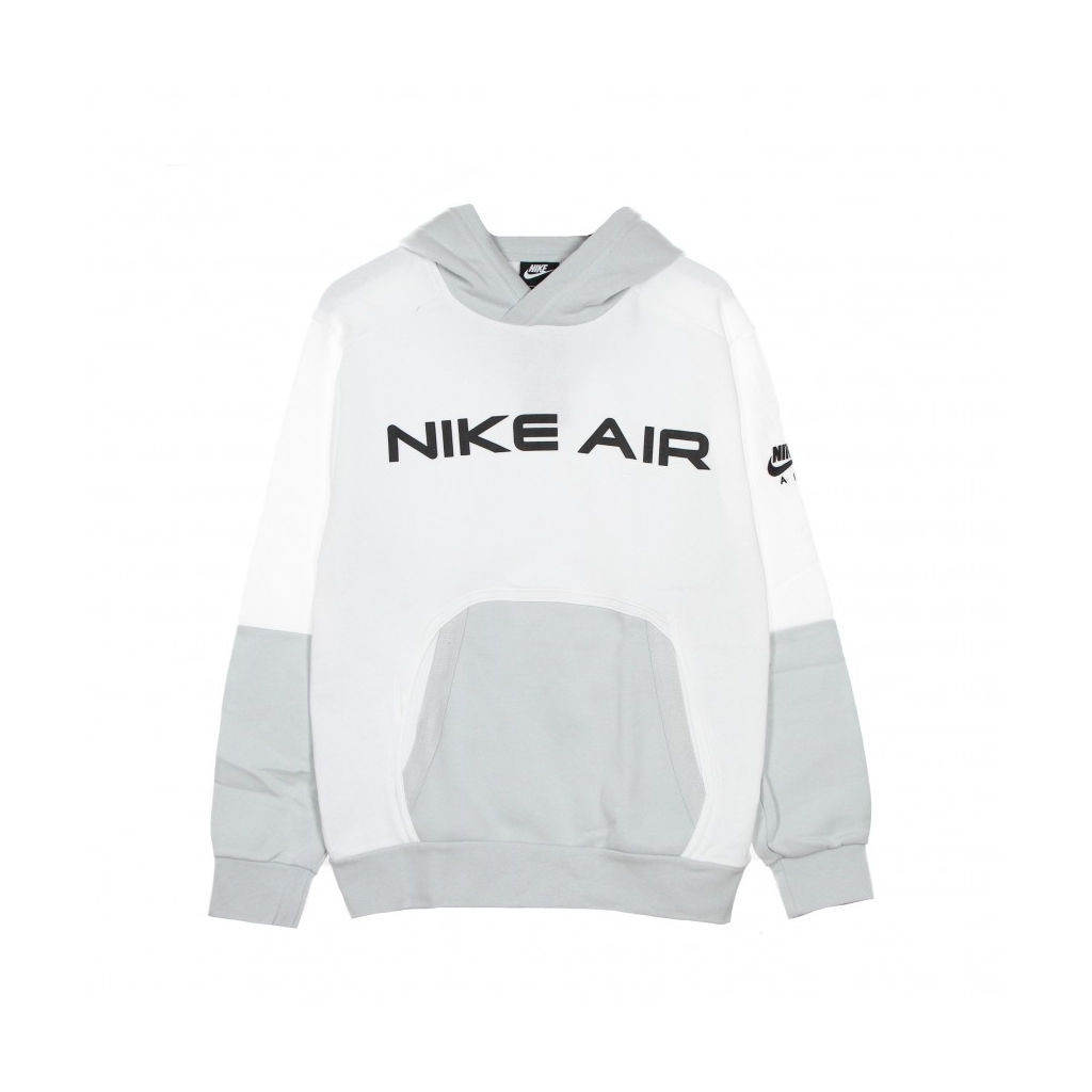 felpa cappuccio uomo sportswear air hoodie WHITE/PHOTON DUST/BLACK