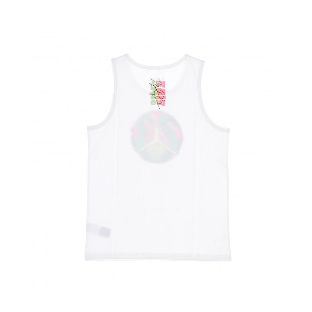 canotta uomo sport dna hybrid tank WHITE