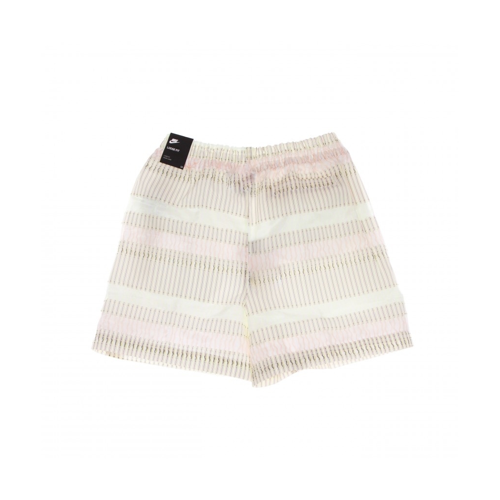 pantalone corto donna w sportswear short earth day MULTI/WHITE