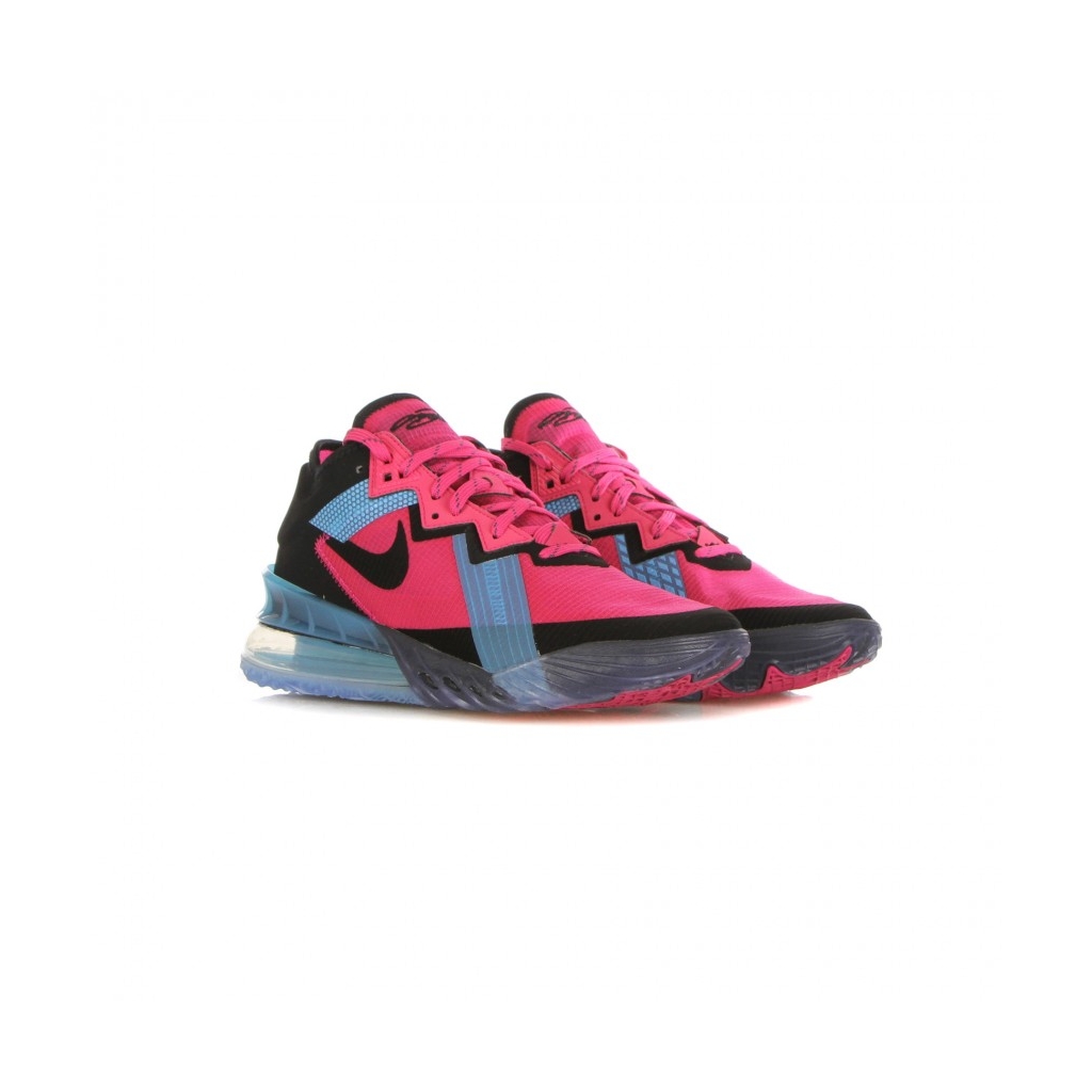 scarpa bassa uomo lebron xviii low neon nights FIREBERRY/BLACK/LT BLUE FURY