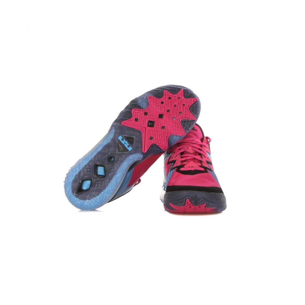 scarpa bassa uomo lebron xviii low neon nights FIREBERRY/BLACK/LT BLUE FURY