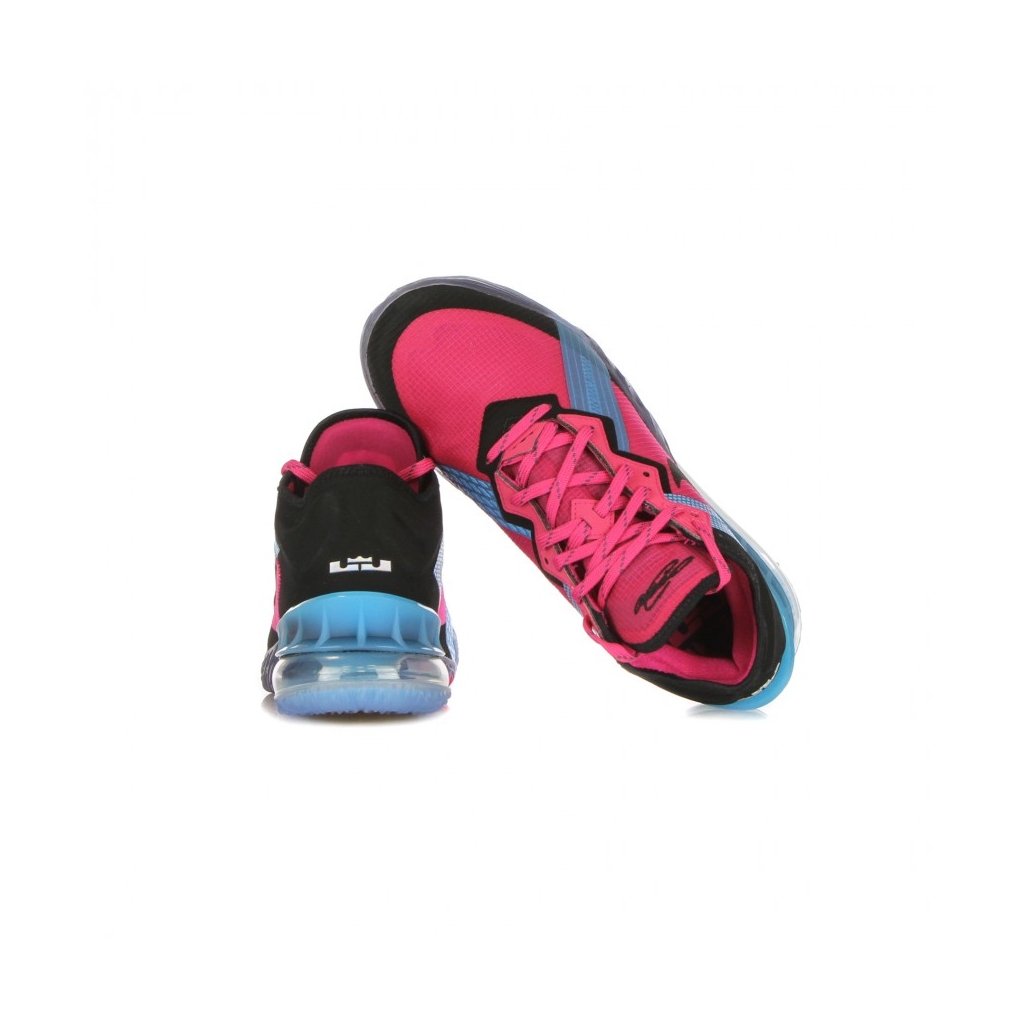 scarpa bassa uomo lebron xviii low neon nights FIREBERRY/BLACK/LT BLUE FURY