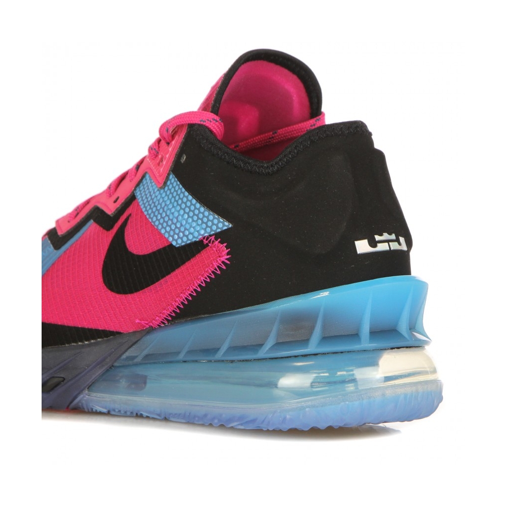 scarpa bassa uomo lebron xviii low neon nights FIREBERRY/BLACK/LT BLUE FURY