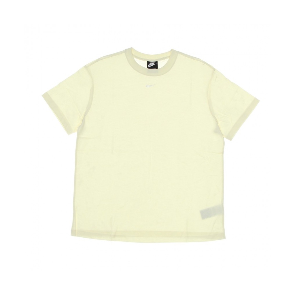 maglietta donna sportswear essential top COCONUT MILK/WHITE
