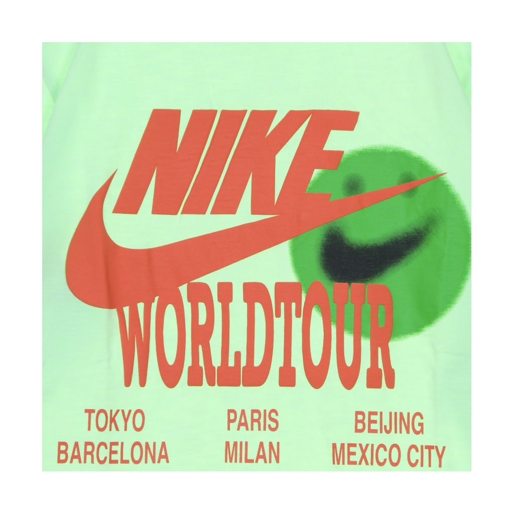 maglietta manica lunga uomo  sportswear l/s top world tour LT LIQUID LIME