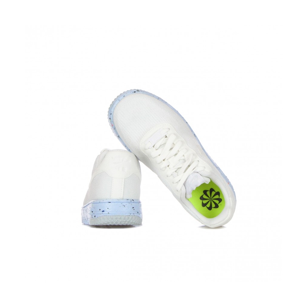 scarpa bassa donna w air force 1 crater flyknit WHITE/WHITE/PURE PLATINUM