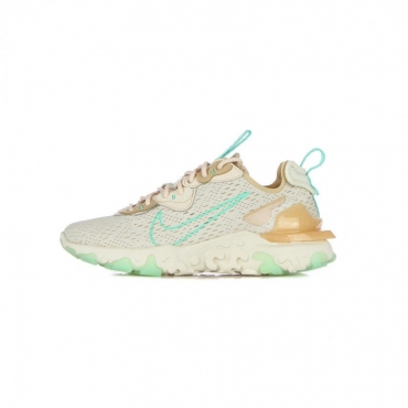 scarpa bassa donna w react vision PEARL WHITE/GREEN GLOW/SESAME