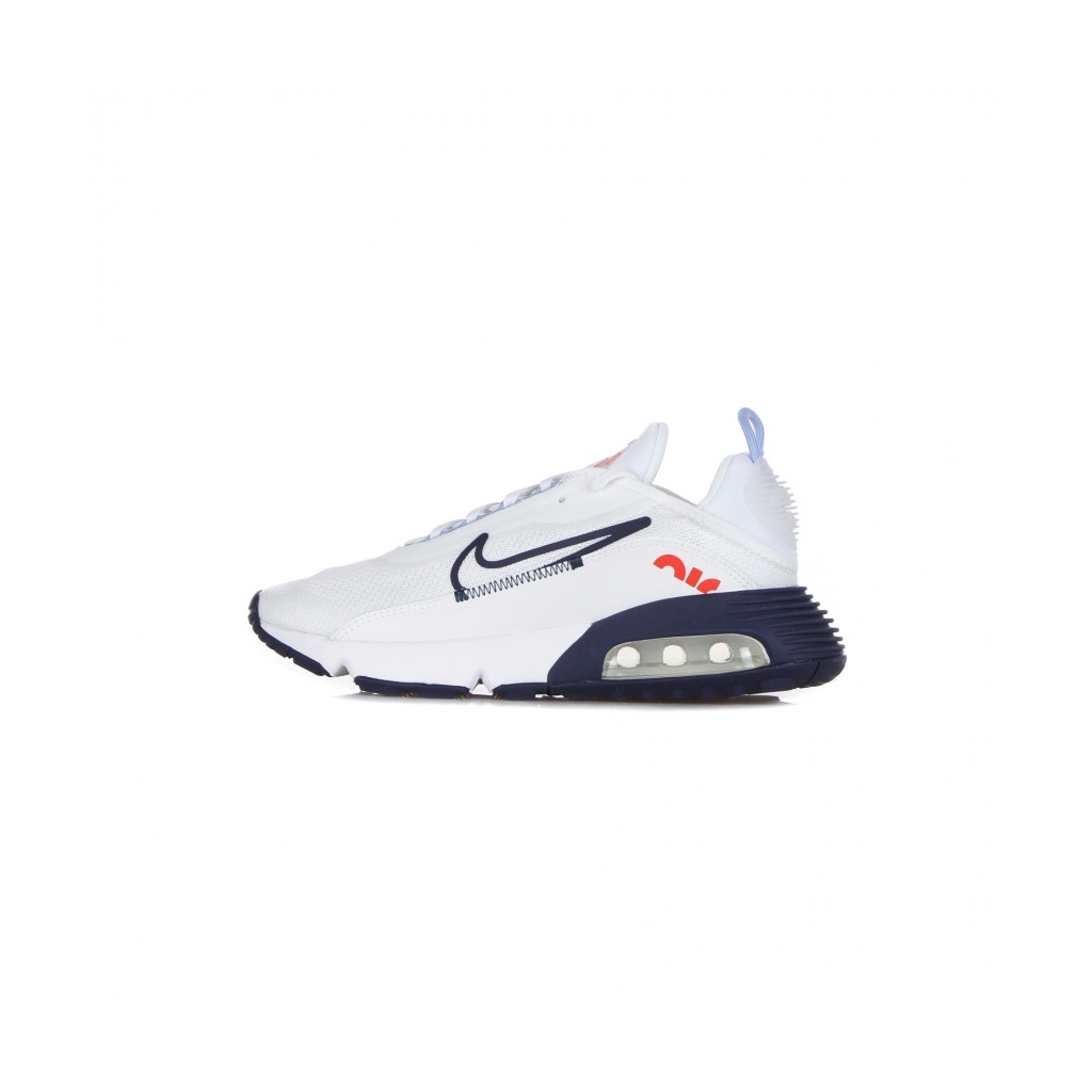 scarpa bassa uomo air max 2090 WHITE/MIDNIGHT NAVY/CHILE RED