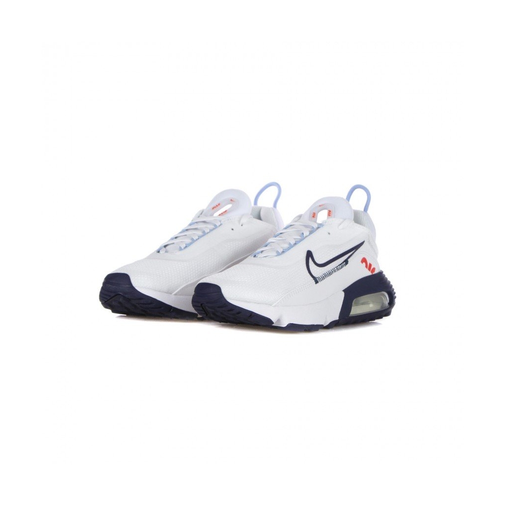 scarpa bassa uomo air max 2090 WHITE/MIDNIGHT NAVY/CHILE RED