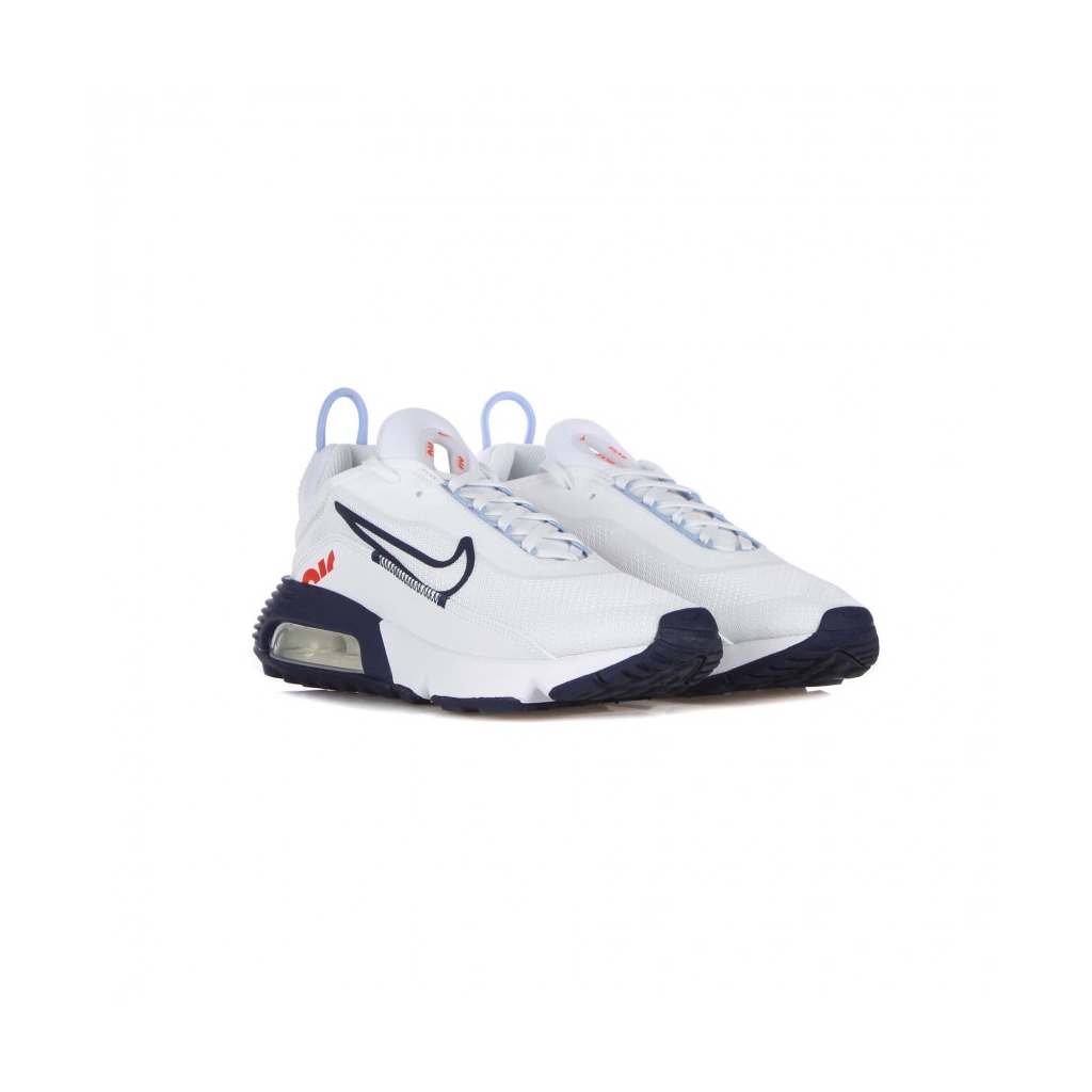 scarpa bassa uomo air max 2090 WHITE/MIDNIGHT NAVY/CHILE RED