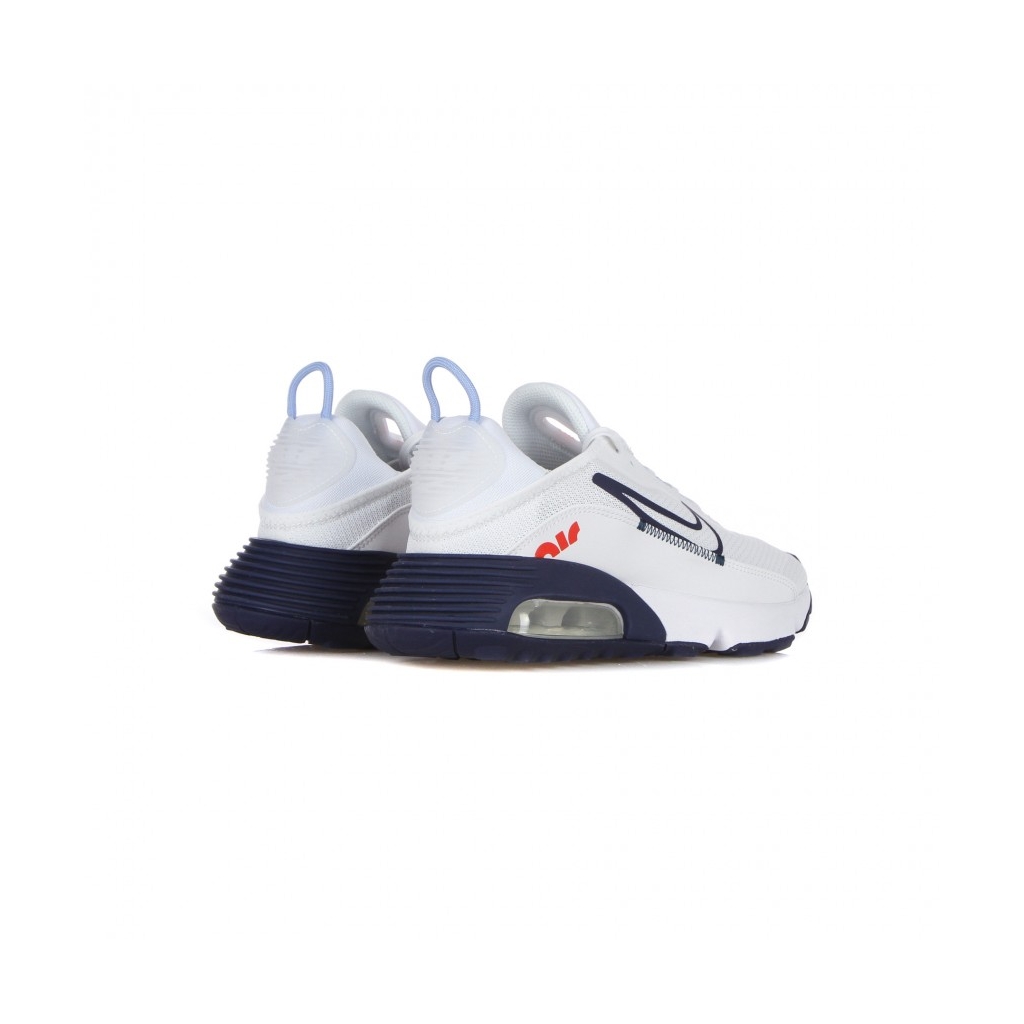 scarpa bassa uomo air max 2090 WHITE/MIDNIGHT NAVY/CHILE RED