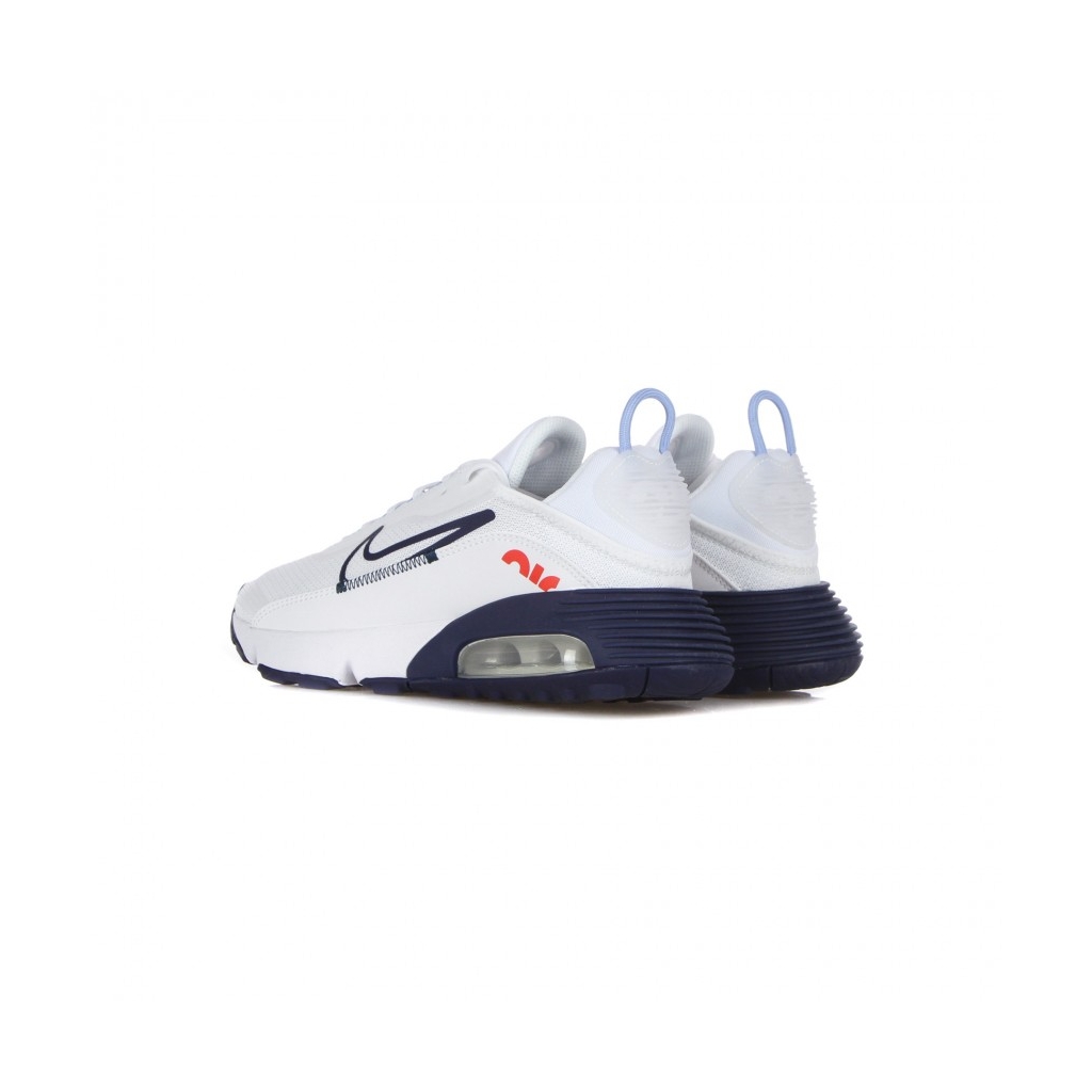 scarpa bassa uomo air max 2090 WHITE/MIDNIGHT NAVY/CHILE RED