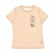 maglietta donna sportswear tee regular short sleeve poly knit nature ORANGE PEARL