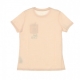 maglietta donna sportswear tee regular short sleeve poly knit nature ORANGE PEARL