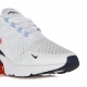 scarpa bassa uomo air max 270 WHITE/CHILE RED/MIDNIGHT NAVY