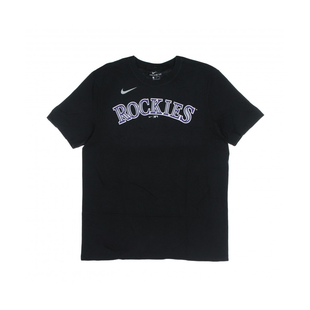 maglietta uomo mlb wordmark tee colroc BLACK