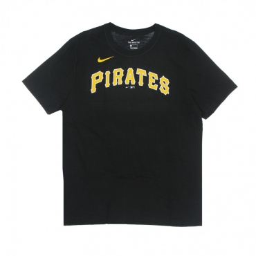 maglietta uomo mlb wordmark tee pitpir BLACK