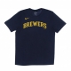 maglietta uomo mlb wordmark tee milbre MIDNIGHT NAVY