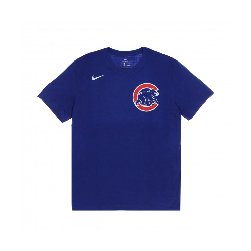 maglietta uomo mlb wordmark tee chicub RUSH BLUE