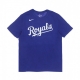 maglietta uomo mlb wordmark tee kanroy RUSH BLUE