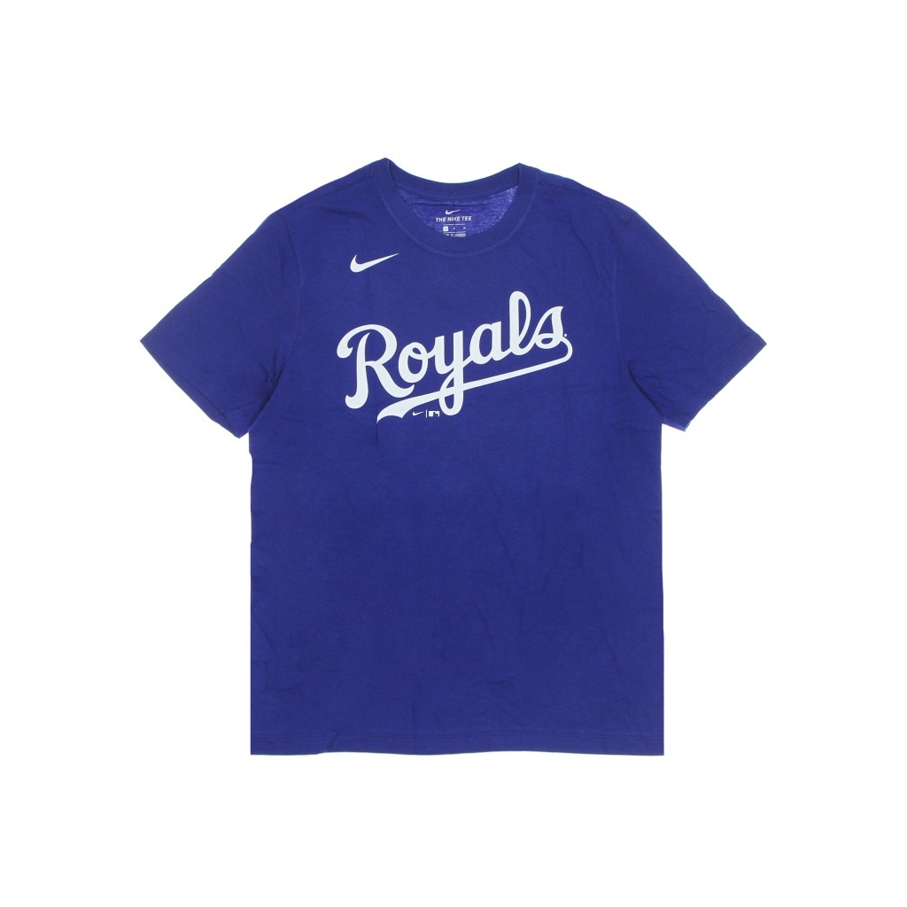 maglietta uomo mlb wordmark tee kanroy RUSH BLUE