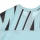 maglietta uomo sportswear short sleeve knit top seasonal LIGHT DEW/BLACK