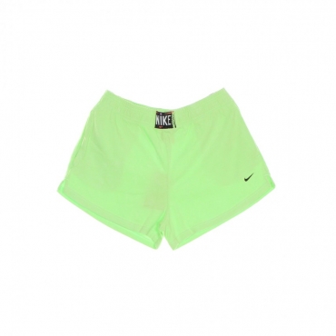 pantaloncino donna sportswear wash short high rise GHOST GREEN/BLACK